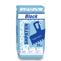 SHPATEN BLOCK Клей для піно- та газобетонних блоків