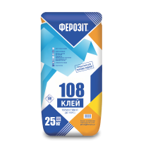 Ферозіт 108 Клей для облицювання камінів та печей (до +180 ºС