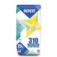 Ферозіт 310 Шпаклівка гіпсова для стартового вирівнювання поверхонь