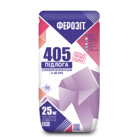 Ферозіт 405 Самовирівнювальна підлога для «теплих підлог» (2-80 мм)