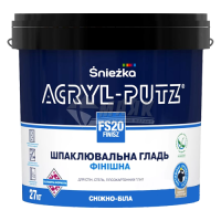 Шпаклівка фінішна Sniezka Acryl-Putz FS20 акрилова 27 кг